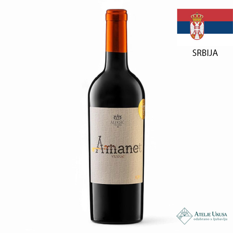Aleksić Amanet Vranac 0,75l