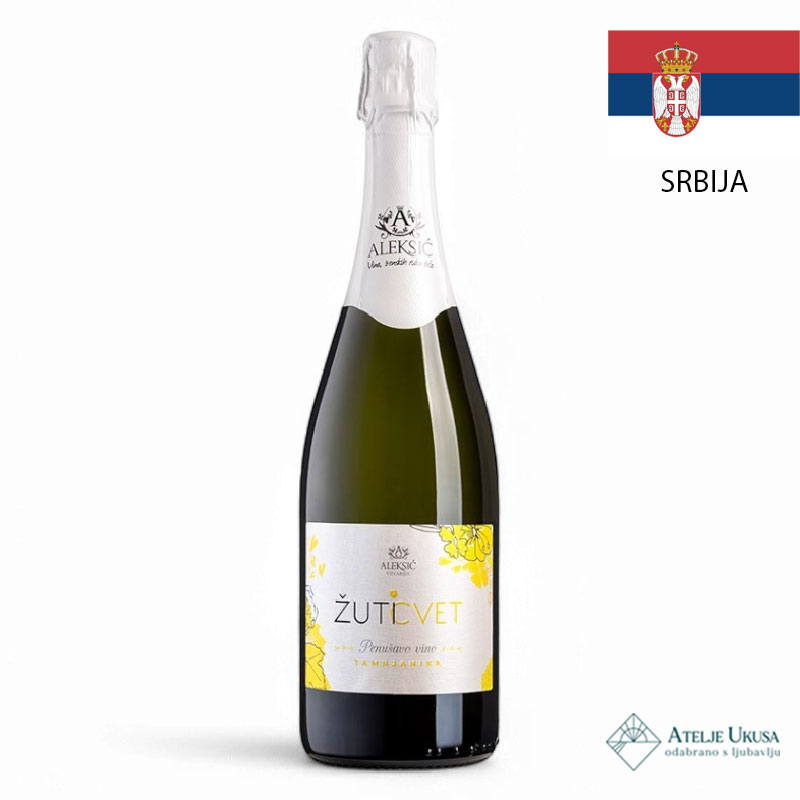 Aleksić Žuti Cvet, Penušavo Vino 0,75l