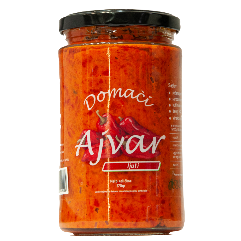 Baš Baš Ajvar Ljuti 370g (6kom)