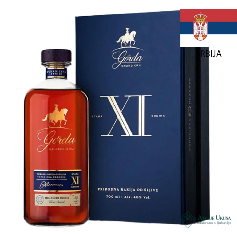 Gorda Rakija Šljiva Gran Cru 11yo. 0,7l