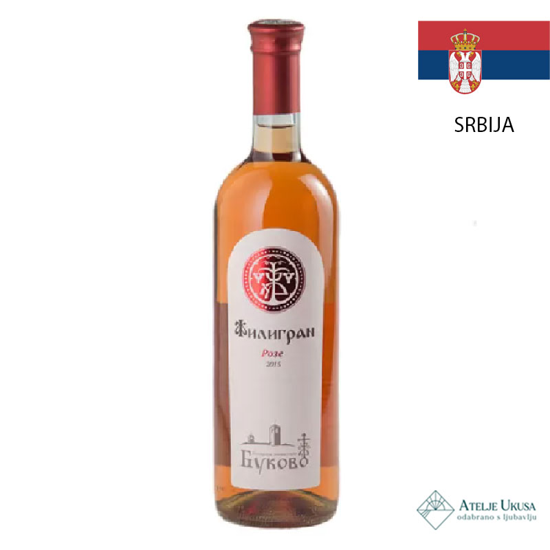 Manastir Bukovo Filigran Rose 0,75l