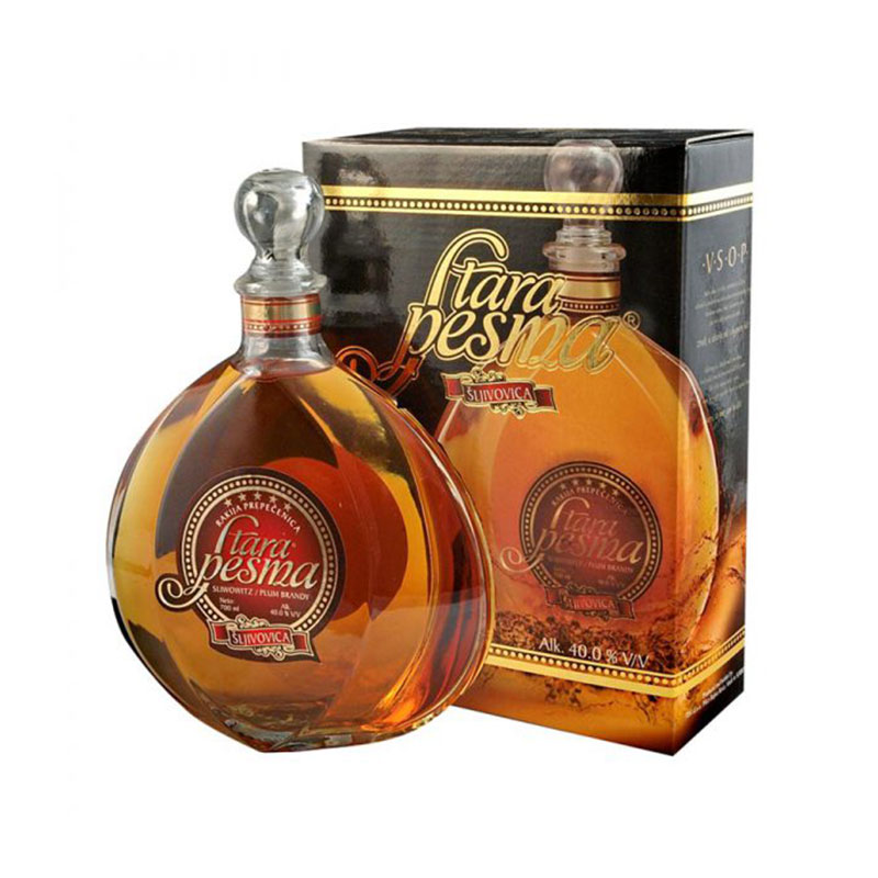 Stara Pesma Rakija Od Šljive, 7 godina 0.7l