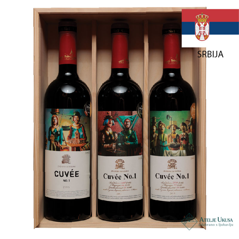Zvonko Bogdan Cuvee No.1 Box - Decanter Limited Edition 3x0.75l